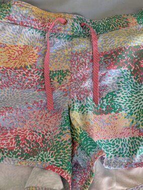 Colorful Columbia beach shorts, size L
